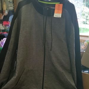 Zip up athletic hoodie!